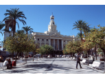 The Cadiz palace. Plaza San Juan de Dios.