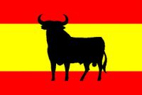 Osborne bull on spanish flag