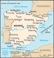 Map of Spain